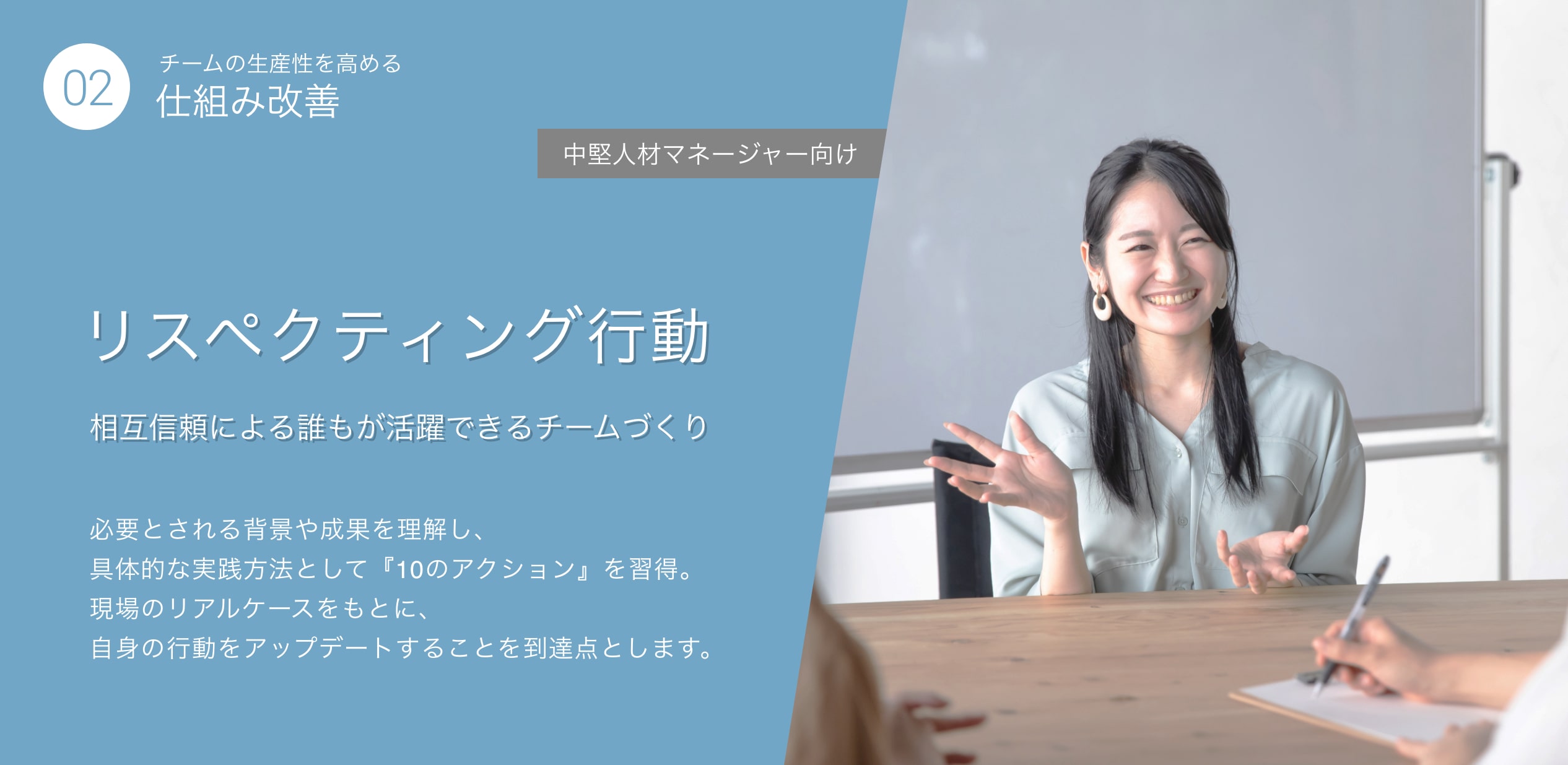 リスペクティング行動〜相互信頼による誰もが活躍できるチームづくり〜
